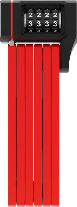 Abus Folding Locks Abus BORDO 5700c Combination Folding Lock - 80cm Red
