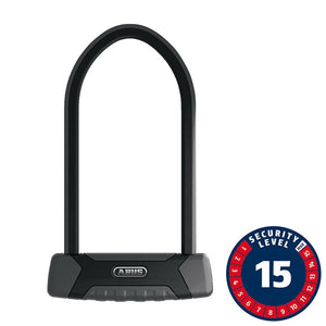 Abus U-Lock Abus Granit XPlus 540 U-Lock Key 13mm 16.0cm x 30.0cm 6.3" x 11.8" USH Black