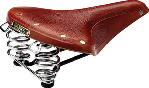 Brooks Saddle Brooks B67 Saddle - Steel, Honey, Men's