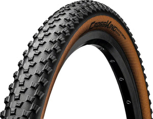 Continental Tires Continental Cross King Tire - 29 x 2.20 Tubeless Folding BLK/Bernstein BLKChili ProTection E25