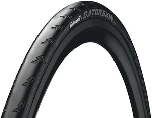 Continental Tires Continental Gatorskin Tire - 700 x 25 Clincher Folding BLK PolyX Breaker BLKEdition