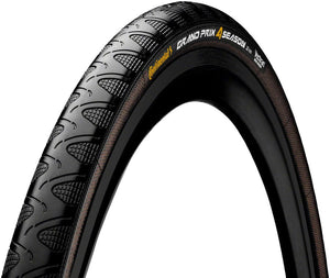 Continental Tires Continental Grand Prix 4-Season Tire - 700 x 32 Clincher Folding BLK Vectran Breaker DuraSkin
