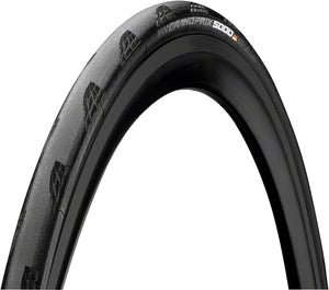 Continental Tires Continental Grand Prix 5000 Tire - 700 x 25 Clincher Folding BLK BLKChili Vectran Breaker LazerGrip ACT