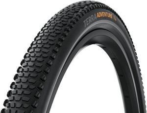 Continental Tires Continental Terra Adventure Tire - 700 x 45 / 29 x 1.75 Tubeless Folding BLK/Graphite Reflex Grip Trail Casing E25