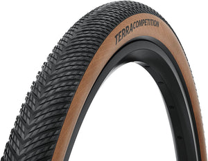 Continental Tires Continental Terra Competition Tire - 700 x 40 Tubeless Folding BLK/Transparent Grip Trail Casing E25