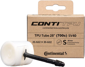 Continental Tube 700 X 25 - 35 / 29 X 1.0 - 1.4 Continental TPU Tube - Presta Valve
