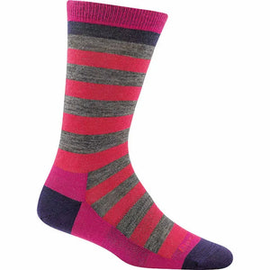Darn Tough Socks Darn Tough Women's Merino Wool Good Witch Roxanne Raspberry Socks- Small