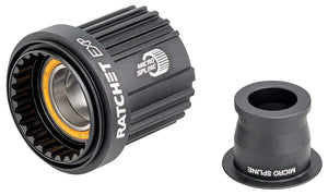 DT Swiss Freehubs DT Swiss Ratchet EXP Freehub Body - Shimano Micro Spline MTN Light Aluminum Ceramic Bearing Kit w/ End Cap 12 x 142/148 mm
