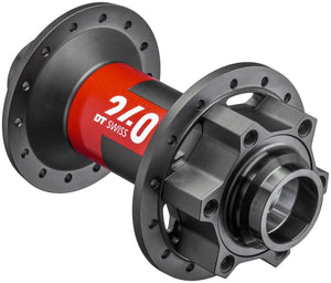 DT Swiss Front Hub DT Swiss 240 Front Hub - 20 x 110mm DH Boost 6-Bolt Black/Red 28H