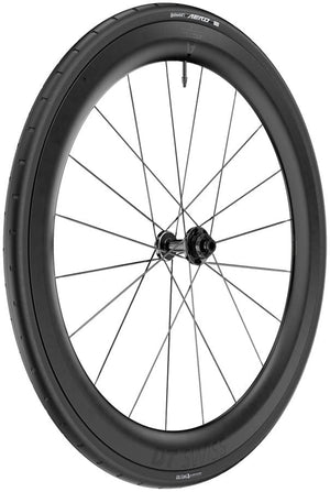 DT Swiss Front Wheel DT Swiss ARC 1100 DiCut 55 Front Wheel - 700 12 x 100mm Center-Lock BLK WTS w/Aero 111 Tire