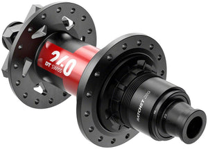 DT Swiss Hubs DT Swiss 240 DEG Rear Hub - 12 x 148mm 6-Bolt XD Black/Red 32H 90pt