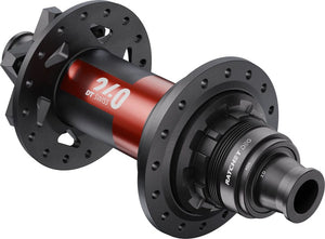 DT Swiss Hubs DT Swiss 240 DEG Rear Hub - 12 x 148mm 6-Bolt XD Slim BLK/Red 32H DEG 90 DF