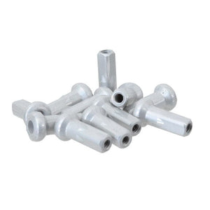 DT Swiss Spoke Nipples DT Swiss Hidden Alloy Nipple 14g/12mm Silver Box/100