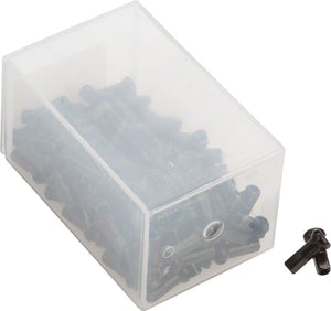 DT Swiss Spoke Nipples DT Swiss Pro Head Brass Nipples: 2.34 x 14mm Black Box of 100