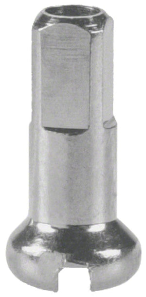 DT Swiss Spoke Nipples DT Swiss Standard Spoke Nipples - Brass 1.8 x 12mm Silver Box of 100