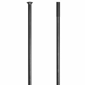 DT Swiss Spokes 280Mm DT Swiss Champion 14g Straight Pull Spoke - Black, 20 Count