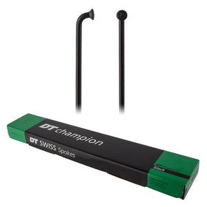 Dt swiss Spokes Dt swiss Champion J-Bend 2.0 (14G) 279mm Box of 100 Black No