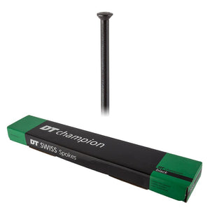 Dt swiss Spokes Dt swiss Champion Straight Pull Straight Pull 2.0 (14G) 278mm Box of 100 Black No