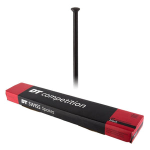 Dt swiss Spokes Dt swiss Competition Straight Pull Straight Pull 2.0/1.8/2.0 280mm Box of 100 Black No