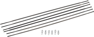 DT Swiss Spokes DT Swiss PR1600 DiCut 21 DB Spoke Kit: Front & Rear Black