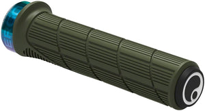 Ergon Grips Slim / Moss/Oil Slick Ergon GD1 Evo Factory Grips - Frozen  Stealth Lock-On