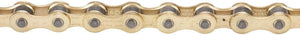 KMC Chains KMC S1 Chain - Single Speed 1/2" x 1/8" 112 Links Gold