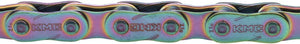 KMC Chains KMC Z1eHX Wide Chain - Single Speed 1/2" x 1/8" 112 Links Neo Chrome