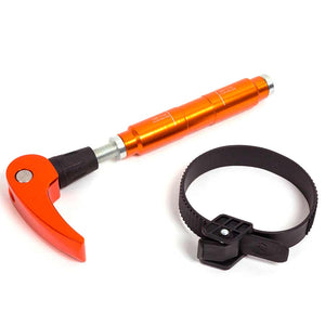 Kuat Roof Rack Accessories Kuat Trio Fork Adapter 9mm x 135mm Orange
