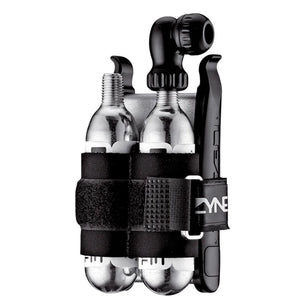 Lezyne CO2 Inflators/Cartridges Inflator Kit W/ Levers / 2X25g / Black Lezyne Twin Speed Drive CO2 Inflator