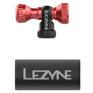 Lezyne CO2 Inflators/Cartridges Lezyne Control Drive Inflator Head Only Red