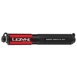 Lezyne Hand Pumps Pump / Small / Red Lezyne Grip Drive HV Pump