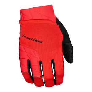 Lizard Skins Full Finger Gloves Lizard Skins Monitor Ops Full Finger Gloves Crimson Red XXL Pair