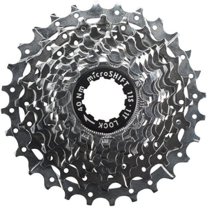 microSHIFT Cassettes and Cogs microSHIFT H11 Cassette - 11 Speed 11-25t Chrome Plated