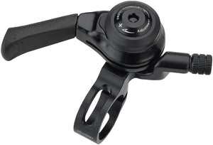 microSHIFT Shifters microSHIFT Left Thumb Shifter - MTB Double/Triple Friction Black