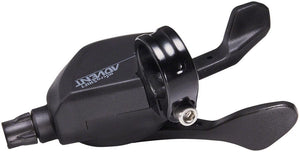 microSHIFT Shifters Standard microSHIFT ADVENT Xpress Right Trigger Shifter - 1x9 Speed, BLK ADVENT Compatible Only