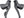 microSHIFT Shifting microSHIFT Sword Drop Bar Shift/Brake Lever Set - 1x, 10-Speed, Sword Compatible, Gray, SB-G7000