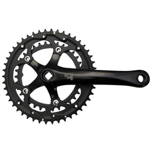 New Albion Cycles Cranksets and Arms 170Mm / 34/46T / Black New Albion XDD Road Crankset