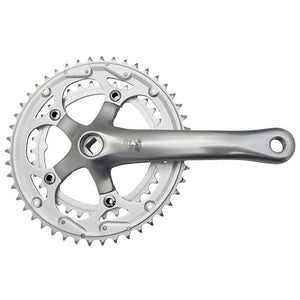 New Albion Cycles Cranksets and Arms 170Mm / 34/46T / Silver New Albion XDD Road Crankset