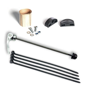 Old Man Mountain Front Mount Rack Old Man Mountain Front  Fit Kit - Road Or MTN, 5mm QR, 9x100mm (SETQRF)