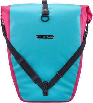 Ortlieb Panniers Ortlieb Back-Roller Cyber Pannier - 20L Cyber Blue/Pink