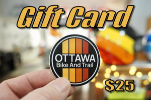 Ottawa Bike and Trail, LLC Gift Card $25.00 Ottawa Bike and Trail Gift Card