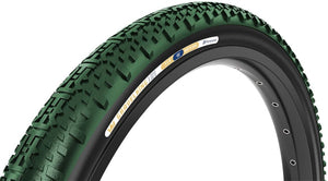 Panaracer Tires Panaracer GravelKing X1 Tire - 700 x 50 Tubeless Folding British Racing Green/BLK