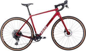 Salsa All-Road Bike Salsa Flyway C Apex Eagle AXS 12 Bike - 700c Carbon Canyon Red Small