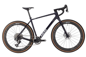 Salsa All-Road Bike Salsa Flyway C DLX RED XPLR AXS 13 Bike - 700c Carbon Midnight Small