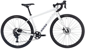 Salsa All-Road Bike Salsa Journeyer Drop Bar ESSA 8 Bike - 700c Aluminum Vapor Gray 49cm
