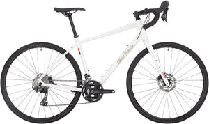 Salsa All-Road Bike Salsa Journeyer GRX 600 700 Bike - 700c Aluminum White 49cm