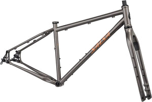 Salsa All-Road Frame X-Small Salsa Fargo Frameset - 29", Steel, Graphite