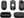 Salsa Cable Stop and Guides Single / Dropper Routing Salsa Cable Port Frame Plugs - 5-pack