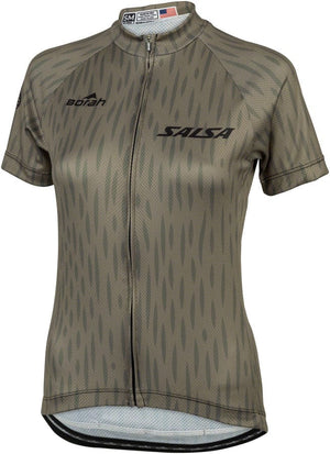 Salsa Jerseys Small Salsa Women's Hinterland Jersey - Olive Green