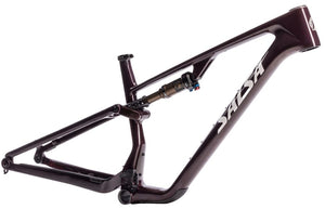 Salsa Mountain Frame Salsa Spearfish C DLX Bike Frame - 29" Carbon Black/Deep Orchid Carbon Small